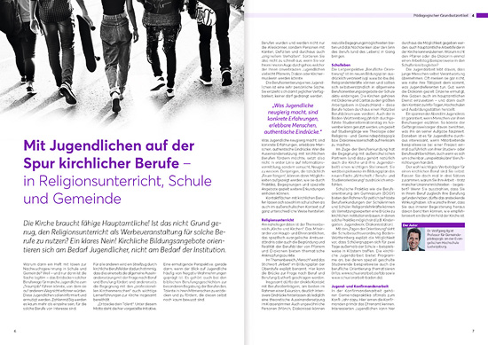 Beispiel Broschüren-Gestaltung