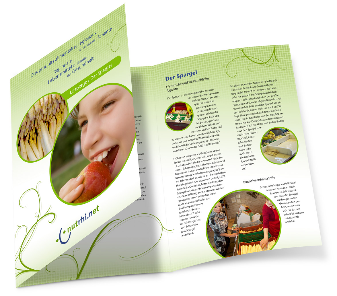 Beispiel Flyergestaltung