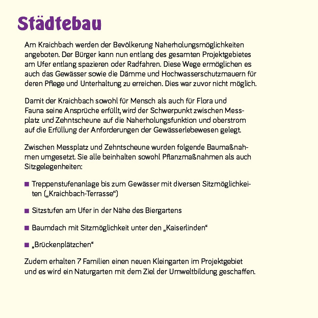 Beispiel Gestaltung Infotafel