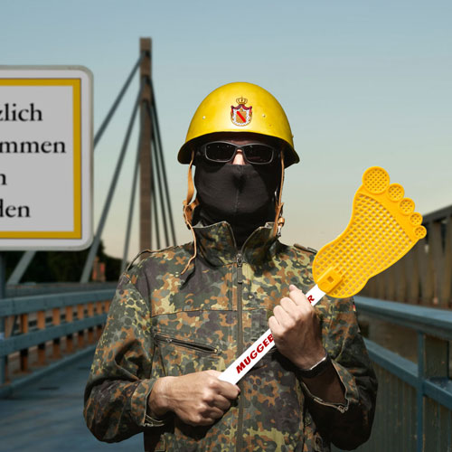 Der originale Muggebadscher der Badischen Ländwehr