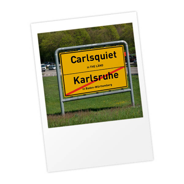 Postkarte Carlsquiet in the Länd