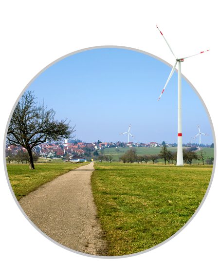 Visualisierung von Windkraftanlagen (WEA)