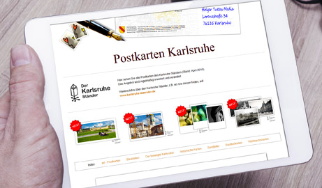 Link nach www.karlsruhe-postkarten.de