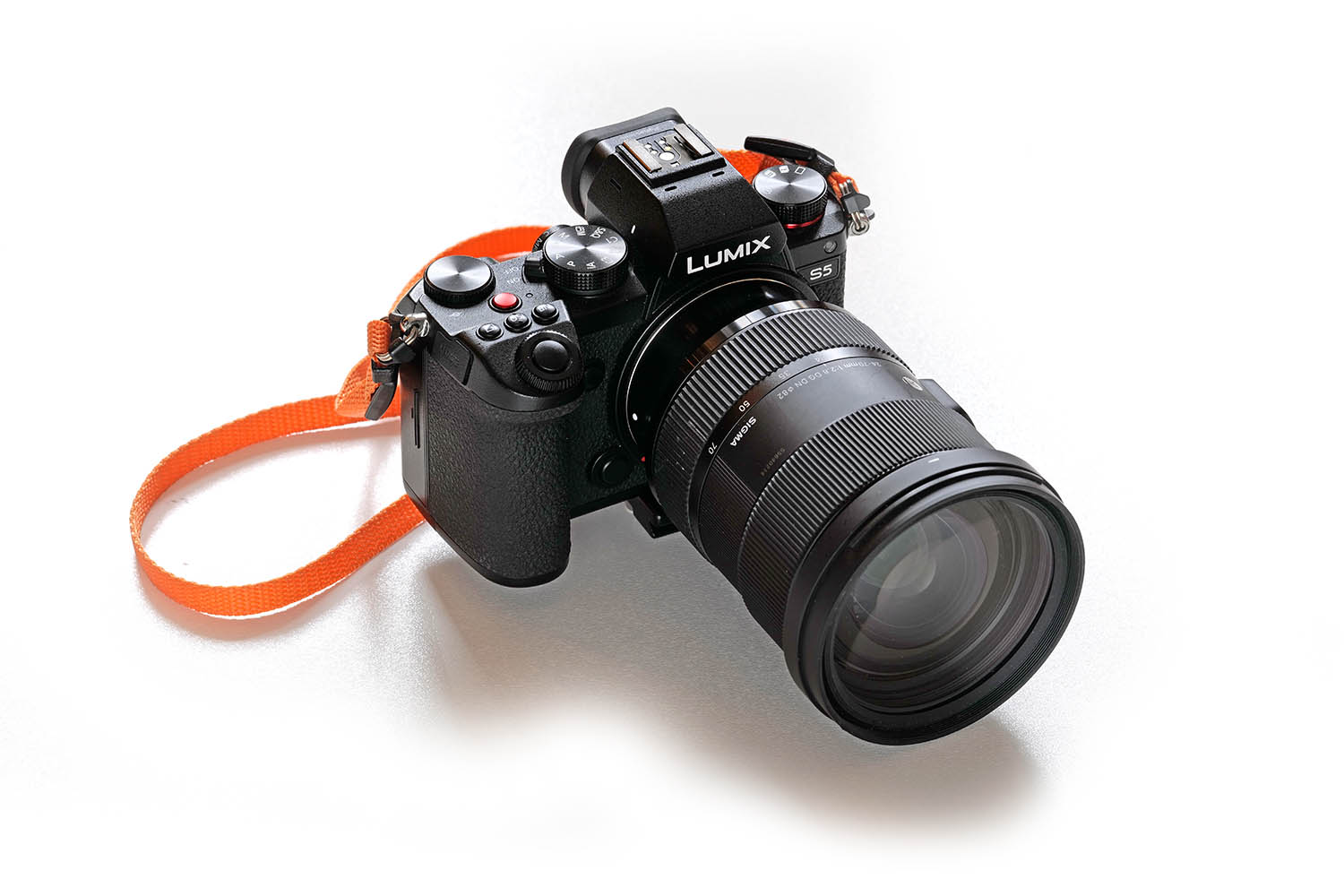 Das Arbeitspferd von Holger Tuttas: die Lumix S5 mit Sigma 24-70